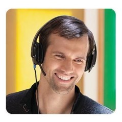Logitech USB Headset H540 - Premium Comfort & Clear Audio Quality for Work and Play